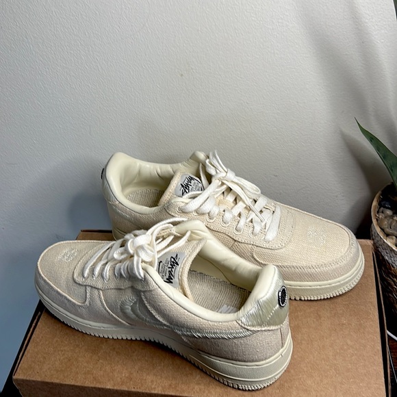 stussy air force 1 low fossil
